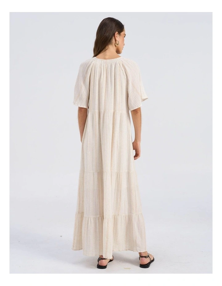 Dahlia Maxi Dress in Cream image 5
