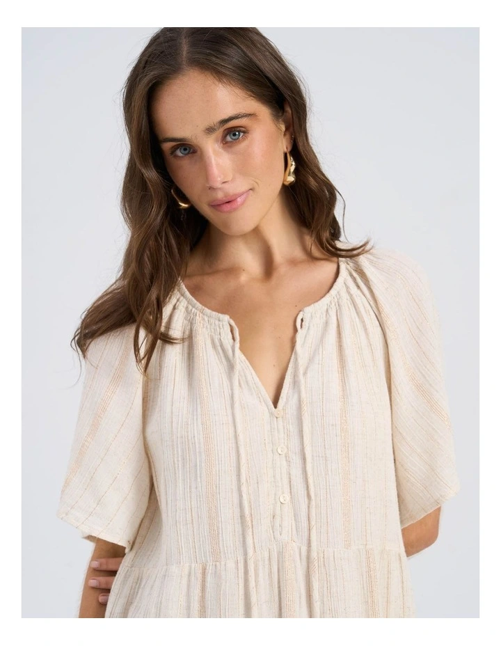 Dahlia Maxi Dress in Cream image 6