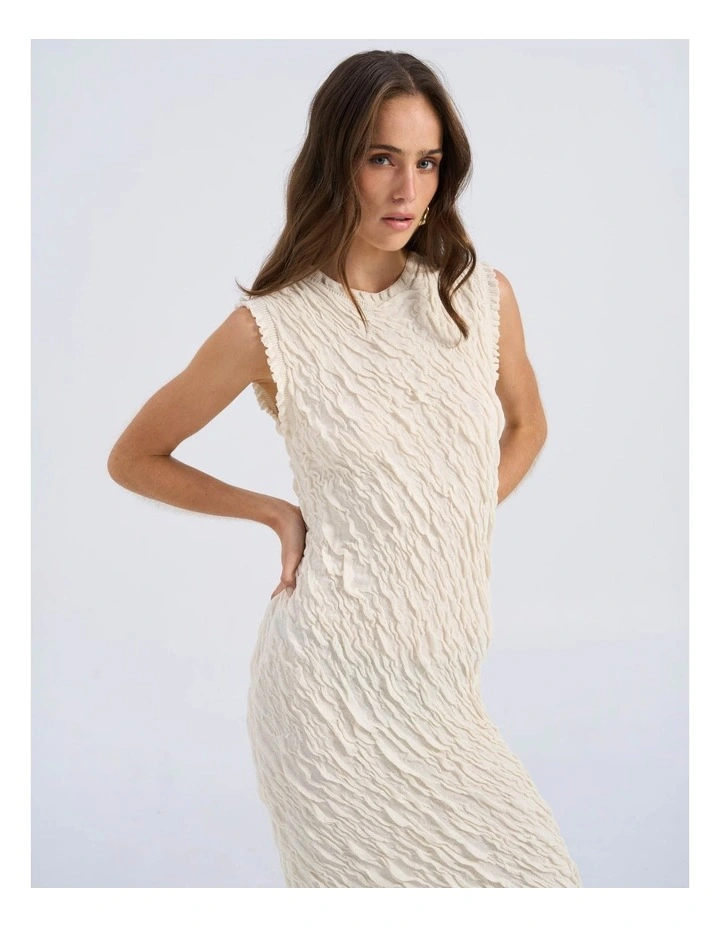Stormi Ruffled Maxi Dress in Birch image 2