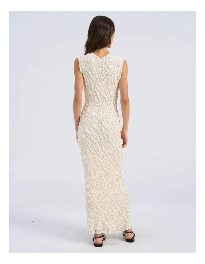 Stormi Ruffled Maxi Dress in Birch image 5