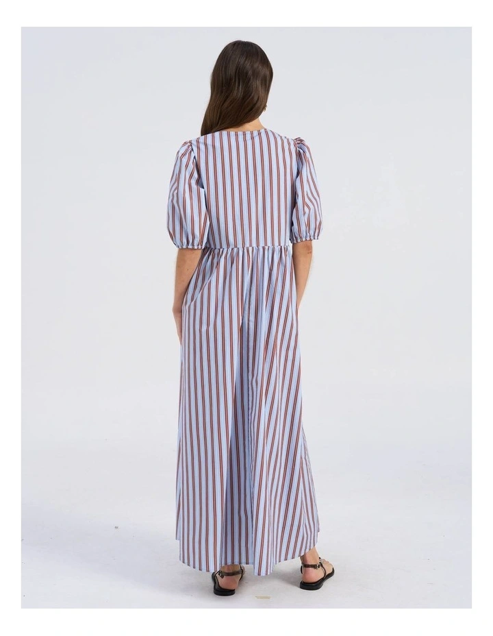 Isla Tie Stripe Maxi Dress image 5