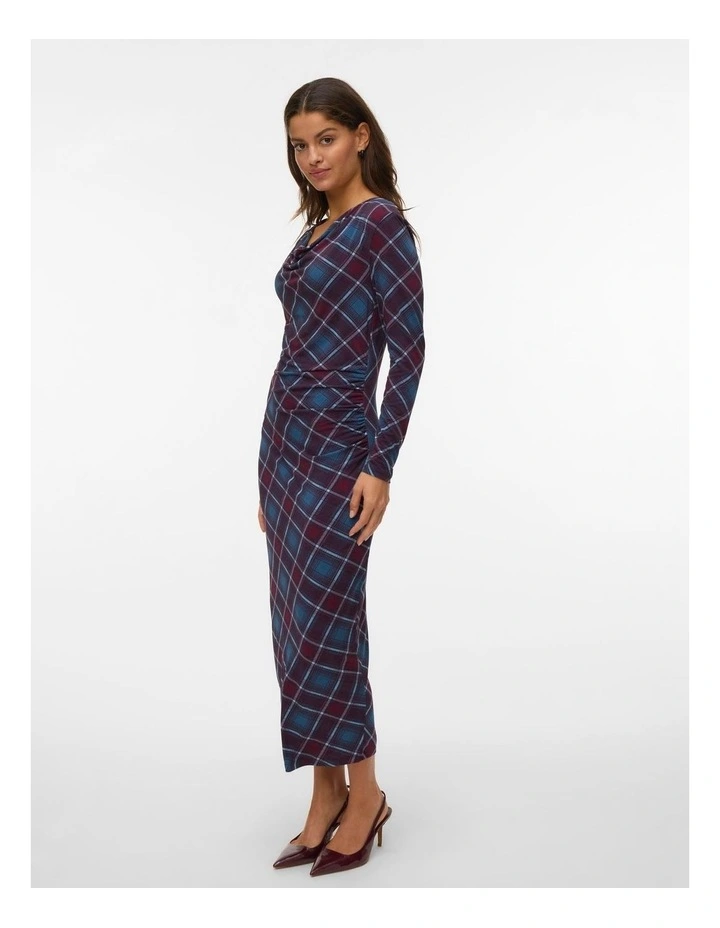 May Printed Midi Dress in Multi image 3