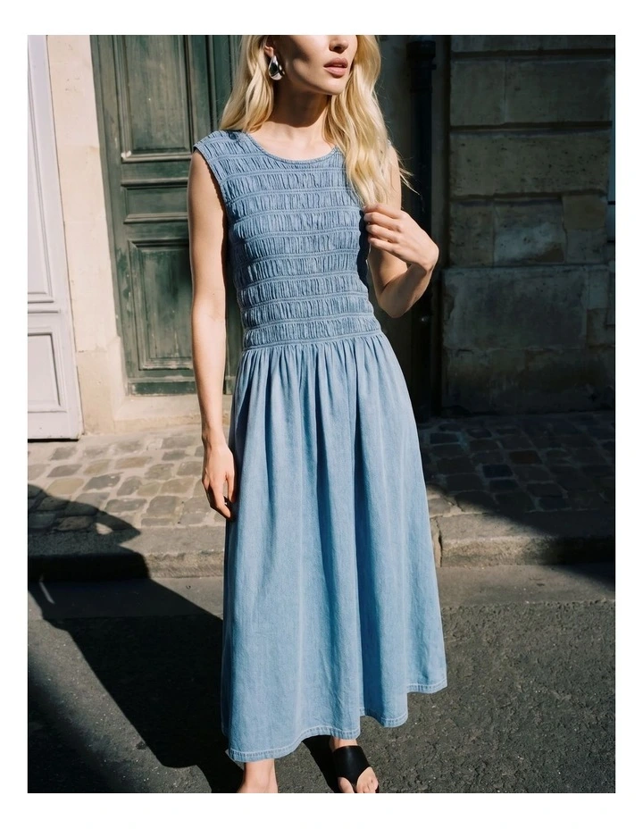 Erina Smock Midi Dress image 2