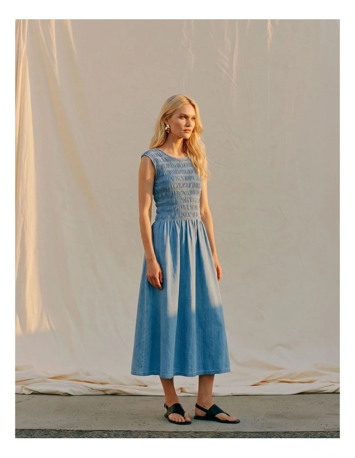 Erina Smock Midi Dress image 3