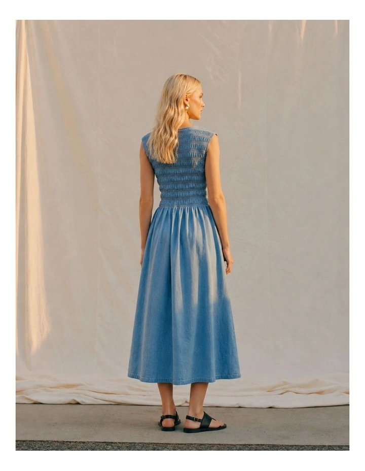 Erina Smock Midi Dress image 4