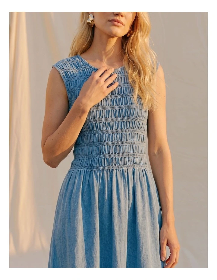 Erina Smock Midi Dress image 5