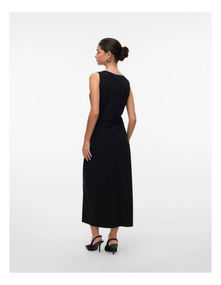 Hosanna Midi Dress in Black image 3