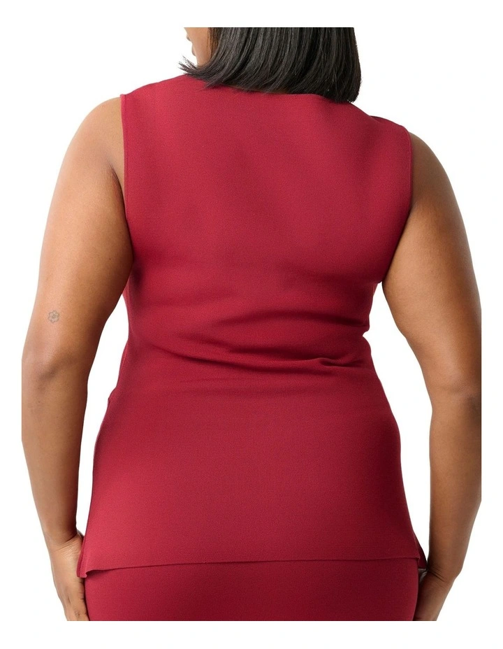 Lyria Knit in Red image 3