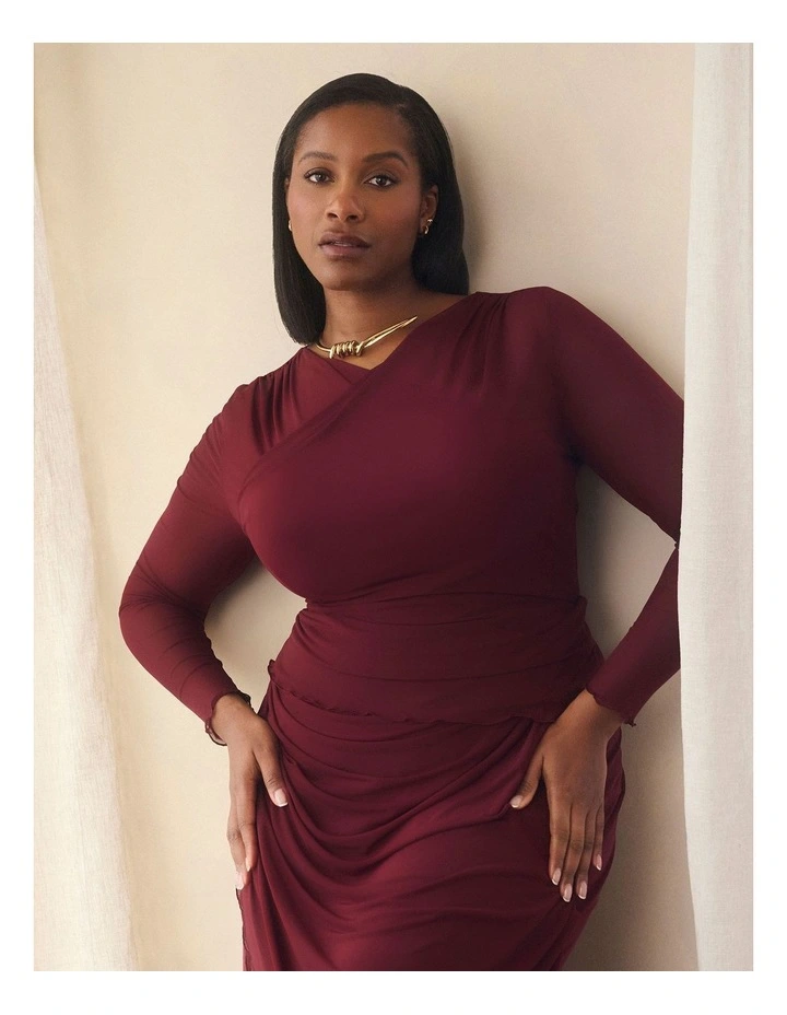 Annalise Top in Red image 2