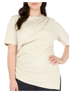 Sasha Top in Oyster