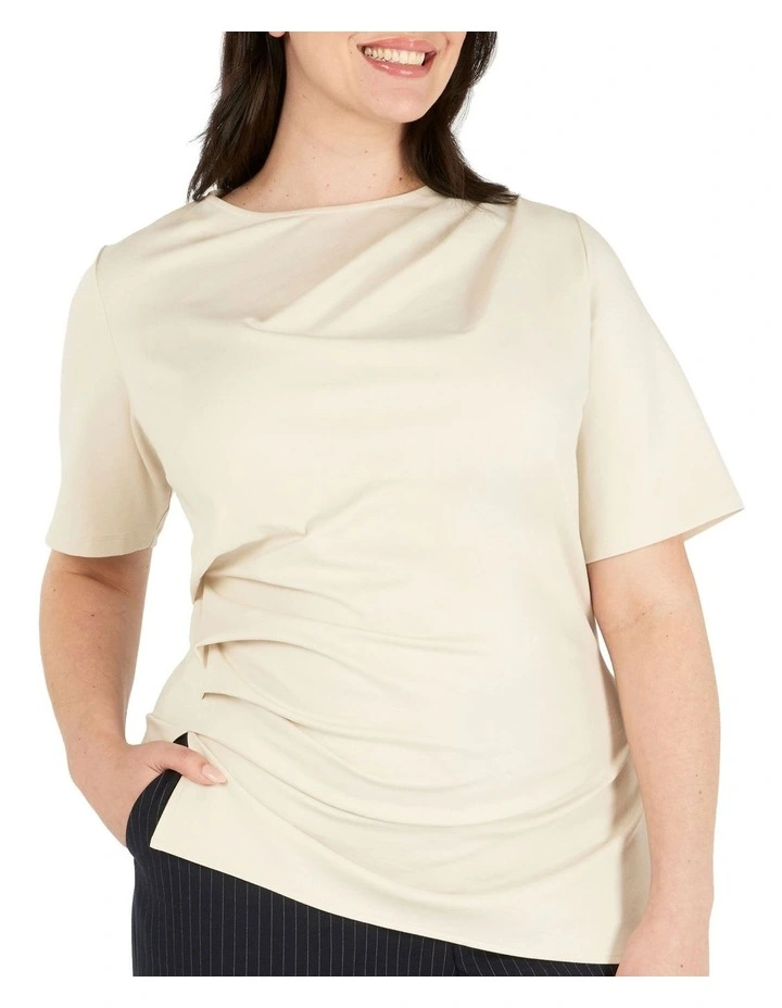 Sasha Top in Oyster image 3