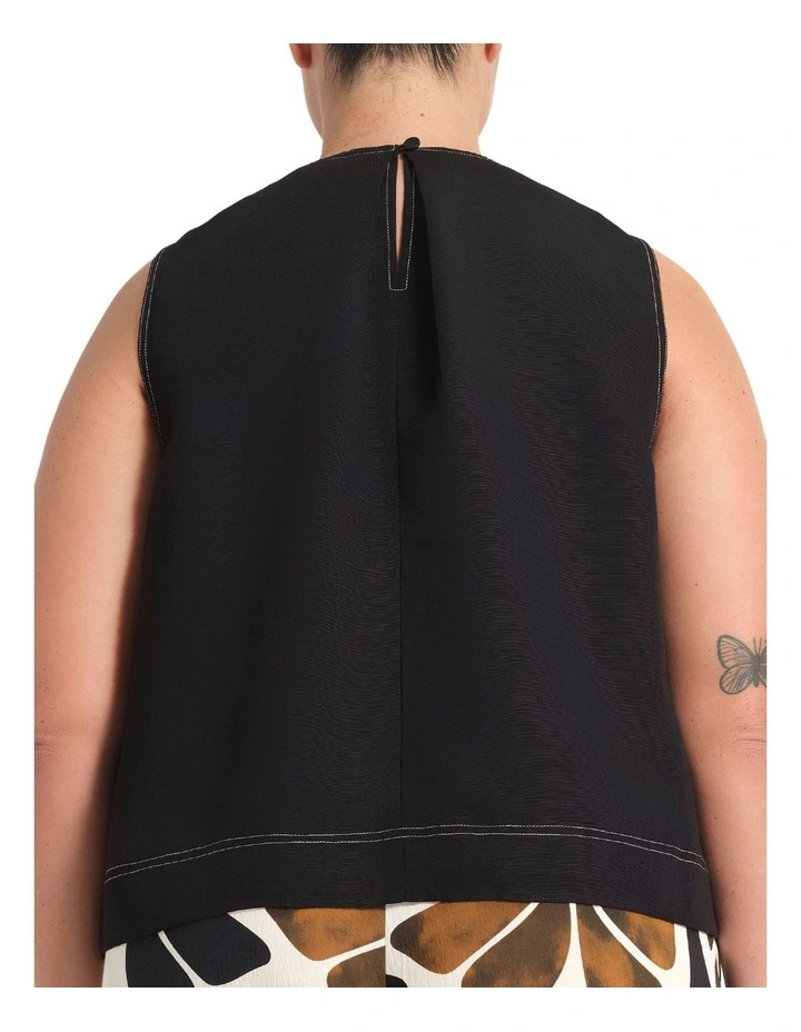 Shae Top in Black image 2