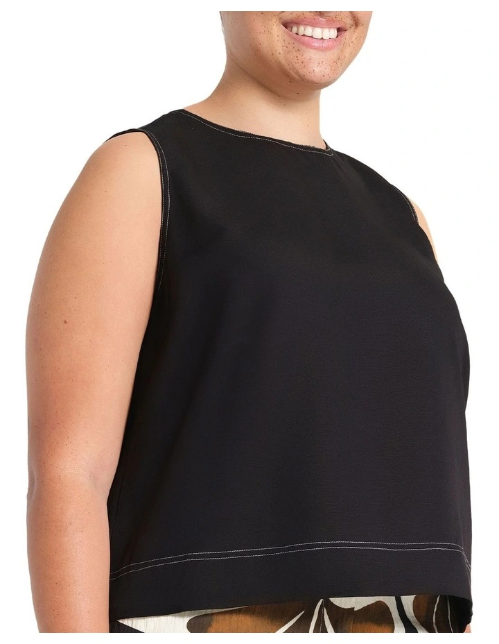 Shae Top in Black image 3