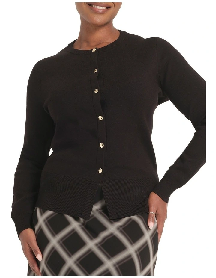 Jasmine Cardi in Black image 1