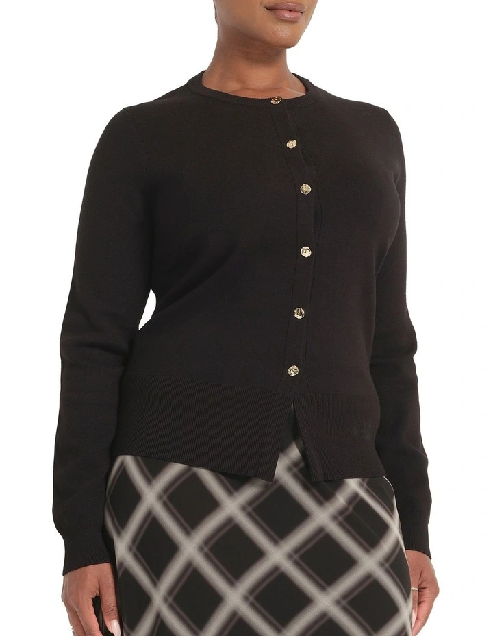 Jasmine Cardi in Black image 4