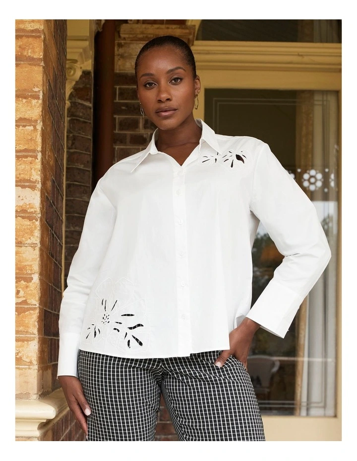 Kalani Shirt in White image 2