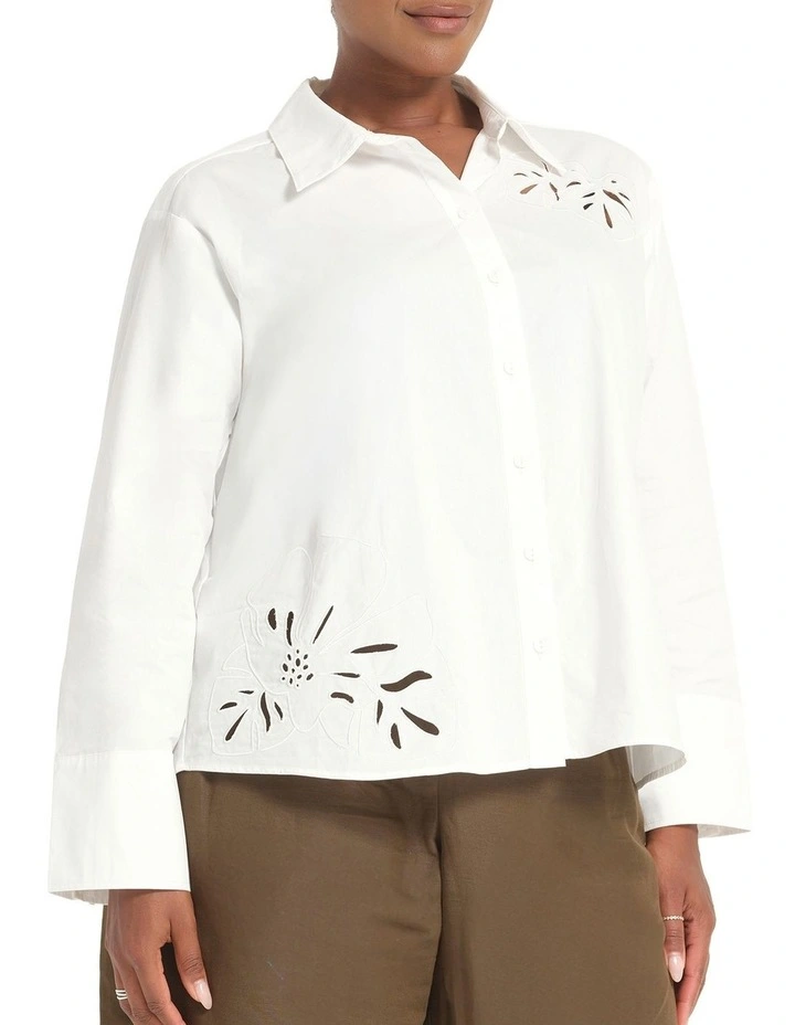 Kalani Shirt in White image 4