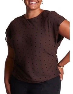 Sable Top in Brown