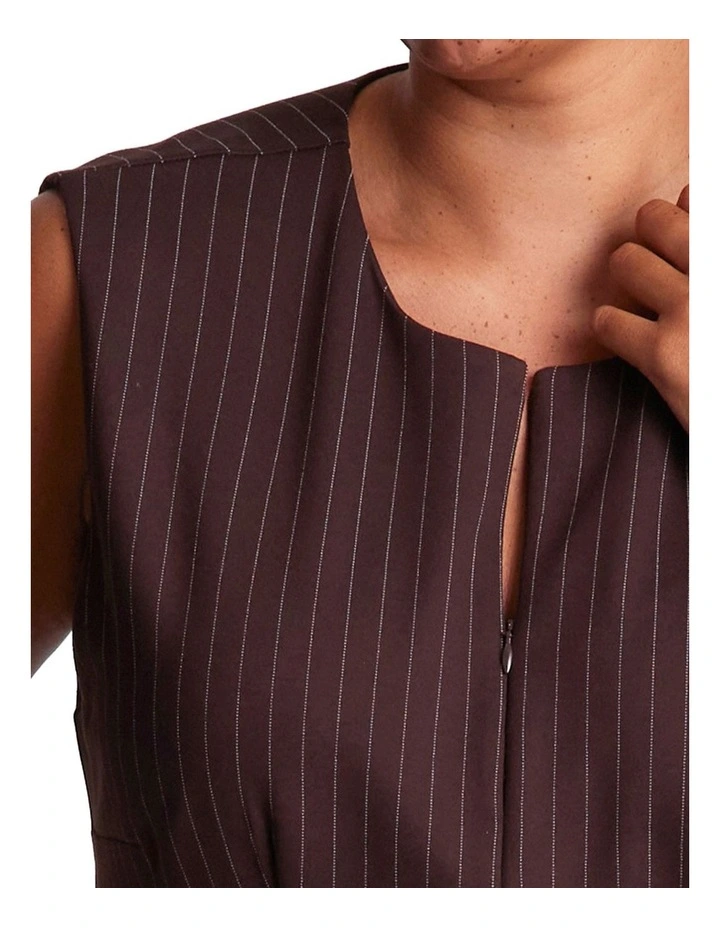 Marley Vest in Brown image 4