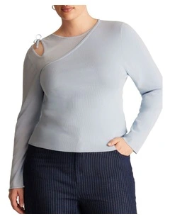 Libbie Knit in Blue