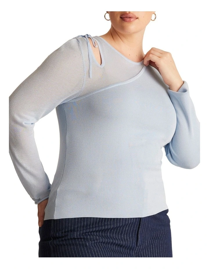 Libbie Knit in Blue image 2