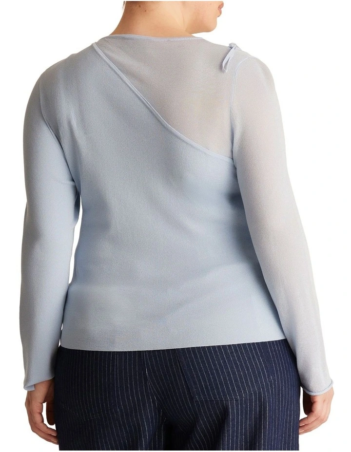 Libbie Knit in Blue image 3