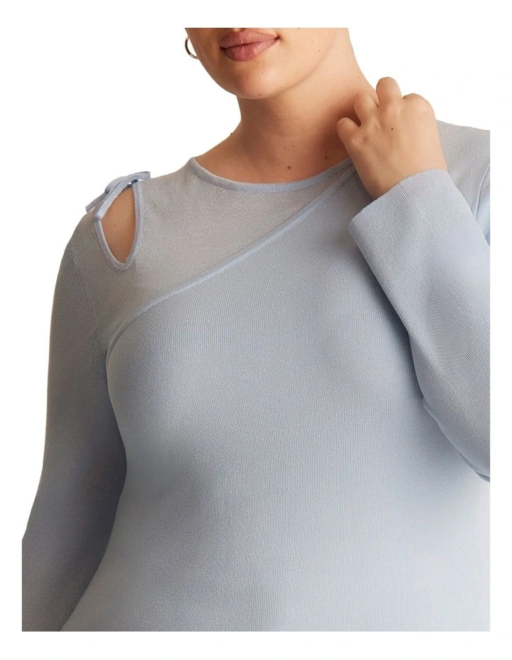 Libbie Knit in Blue image 4