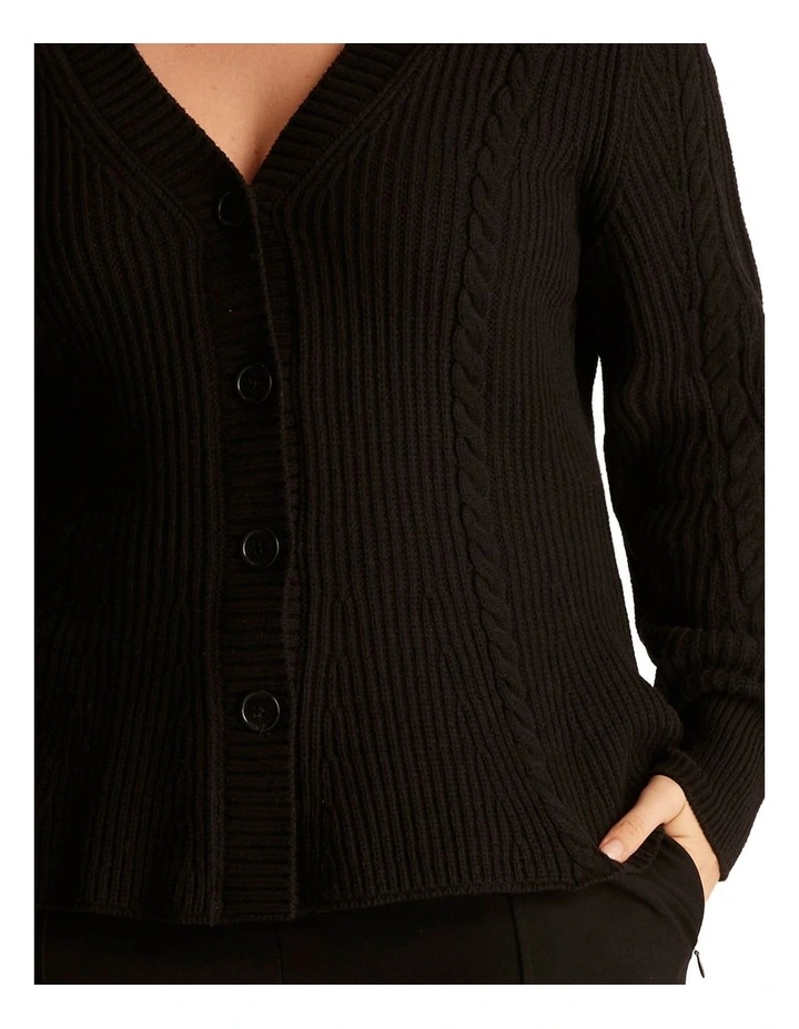 Callie Knit in Black image 4