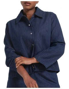 Winslow Jacket in Blue Denim
