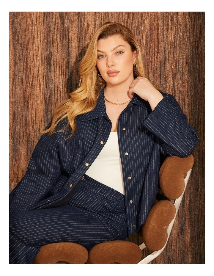 Winslow Jacket in Blue Denim image 2