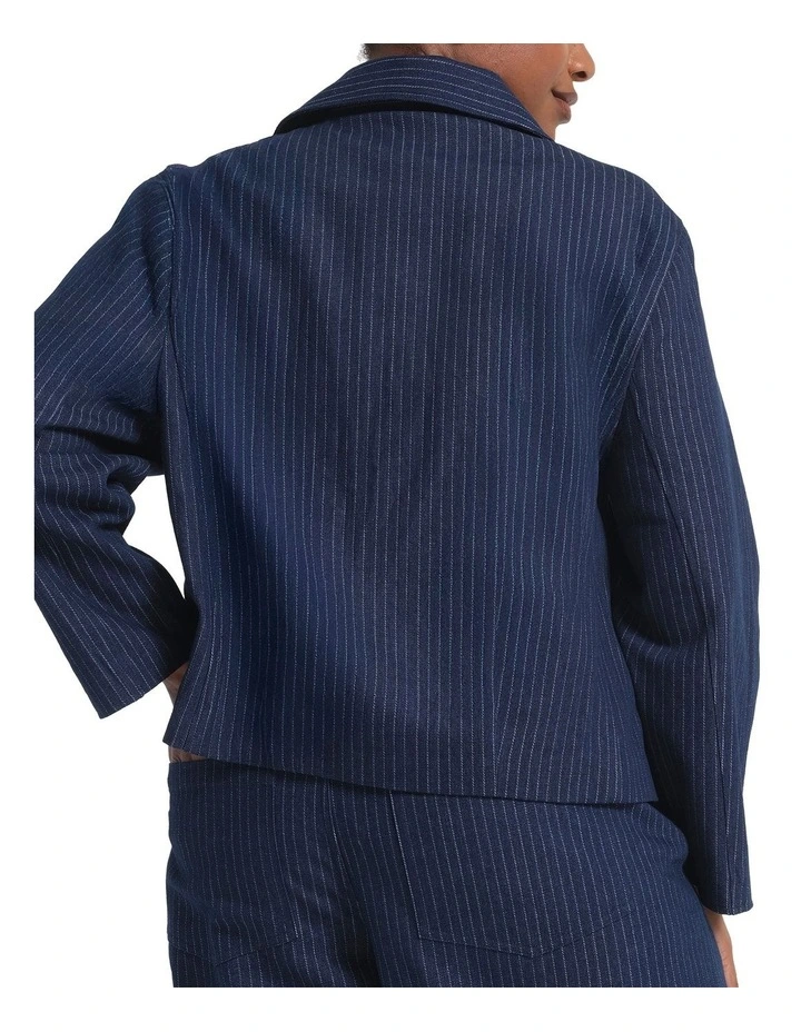 Winslow Jacket in Blue Denim image 3