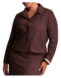 Rowan Jacket in Brown