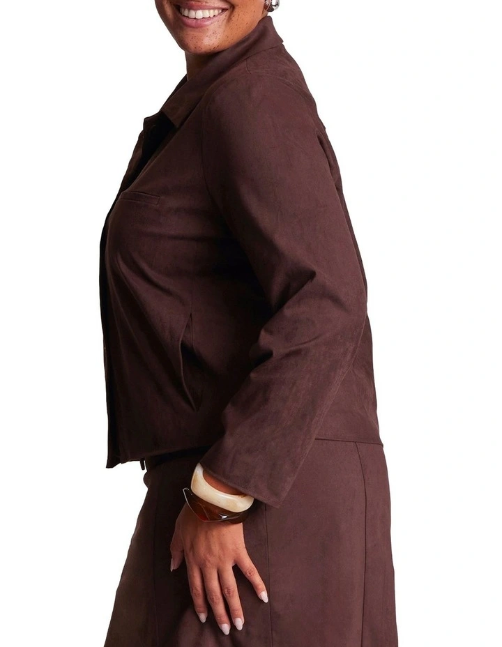 Rowan Jacket in Brown image 3