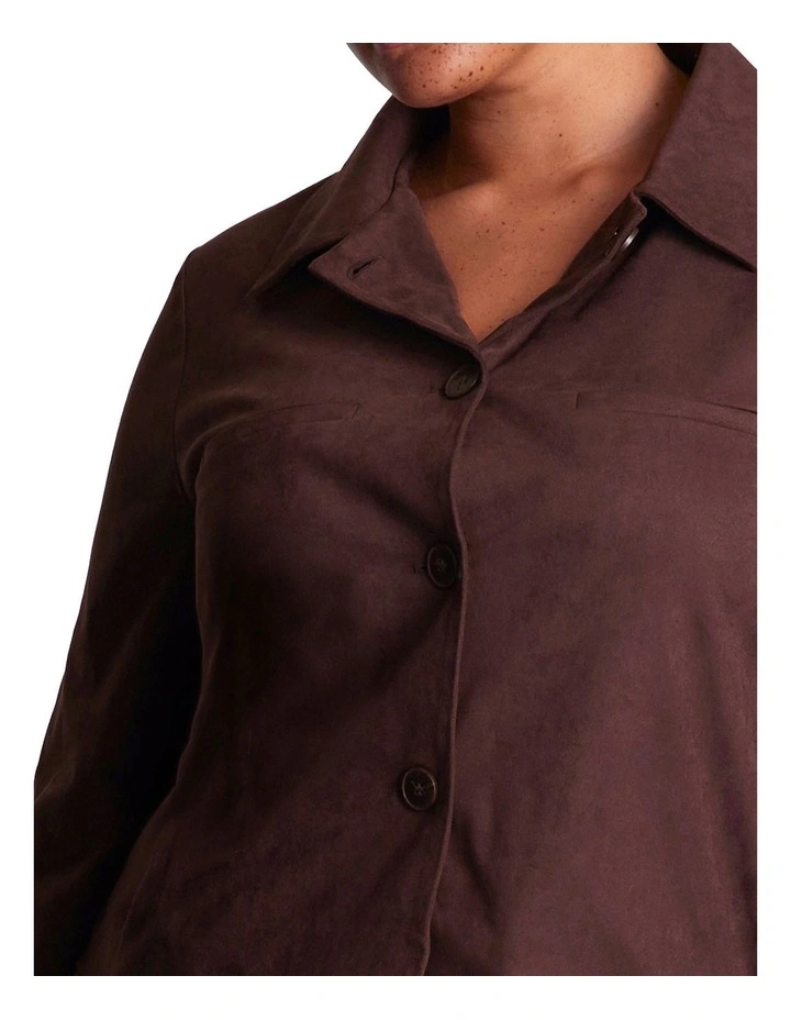 Rowan Jacket in Brown image 4