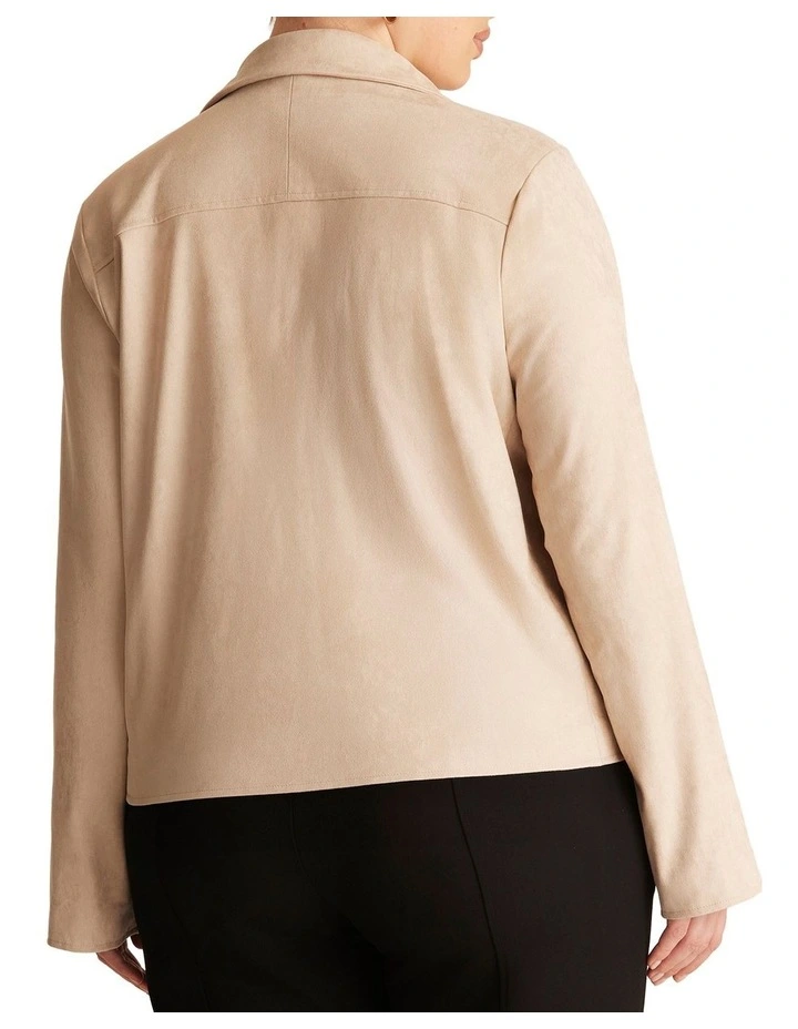 Rowan Jacket in Cream image 2