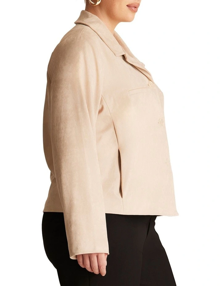 Rowan Jacket in Cream image 3