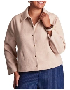 Macarra Jacket in Cream