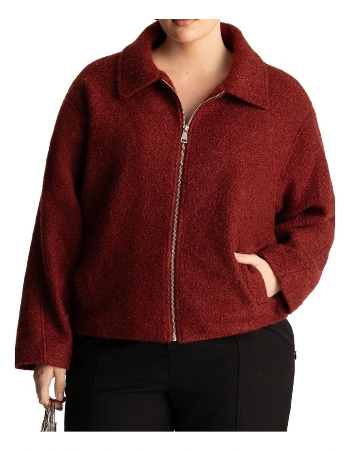 Benni Jacket in Red image 1