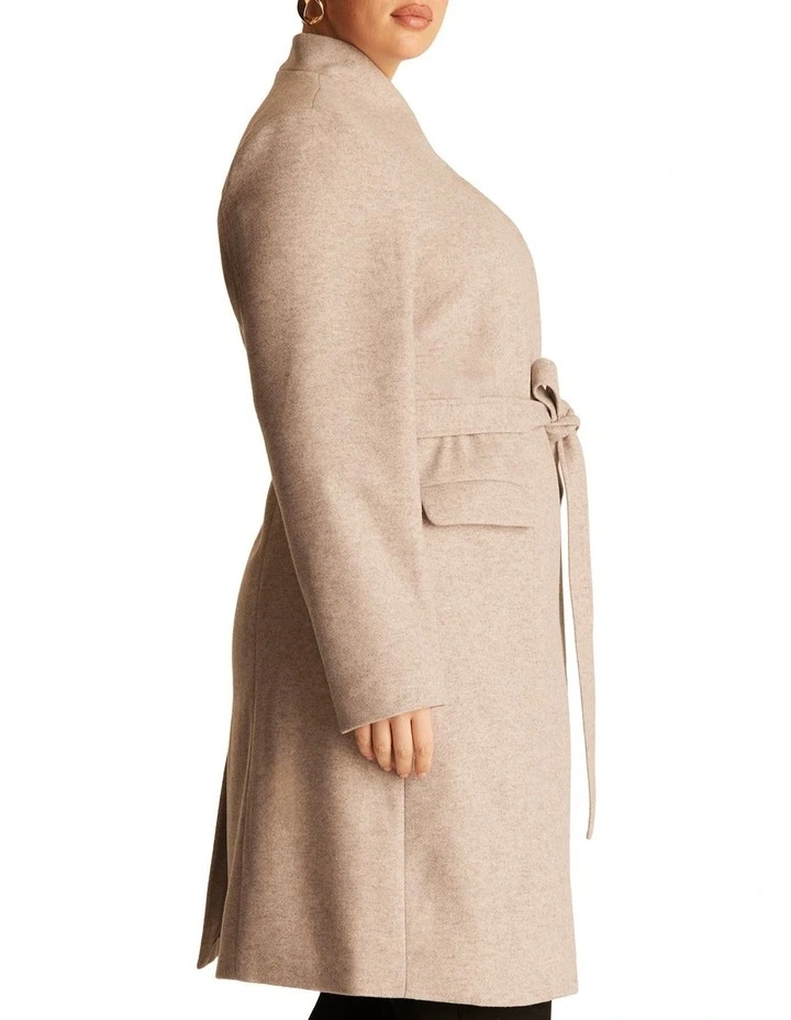 Ren Coat in Grey image 3