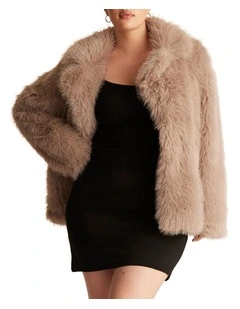 Rory Coat in Beige