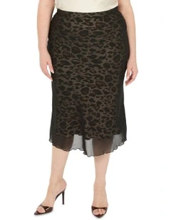 Shadow Leo Skirt in Black