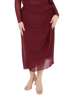 Annalise Skirt in Red