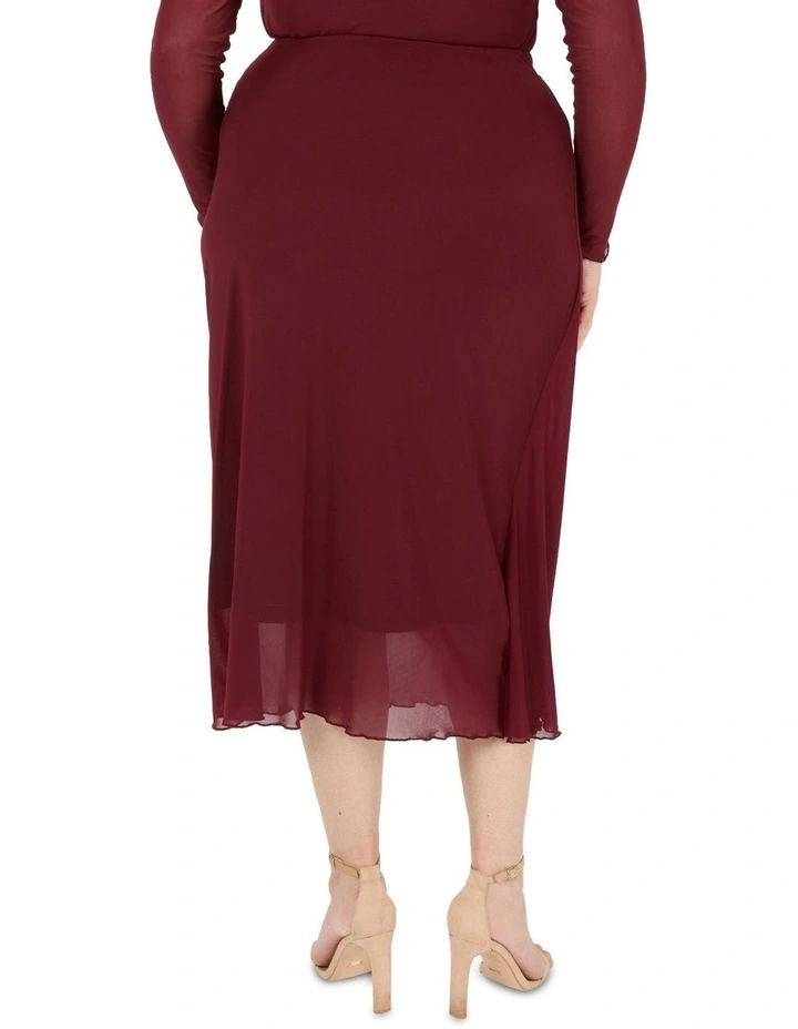 Annalise Skirt in Red image 3