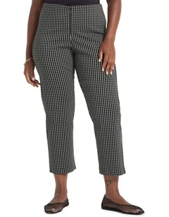 Bobbie Pant in Black/White