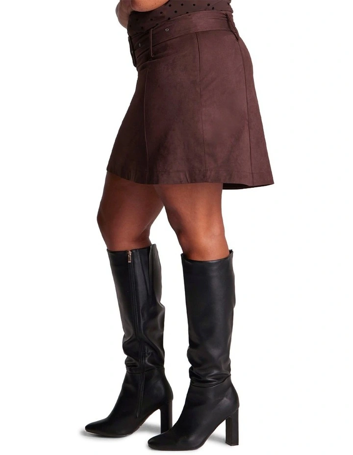 Rowan Skirt in Brown image 3