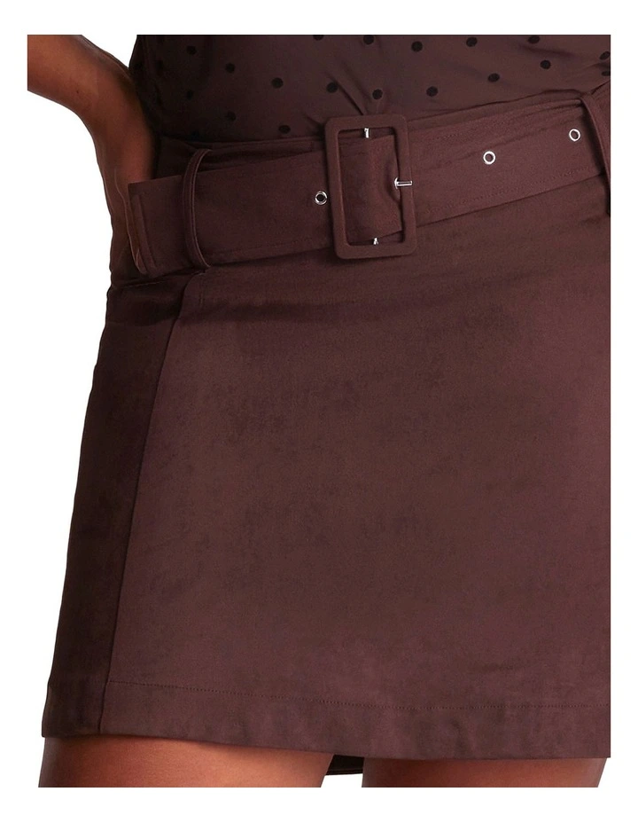 Rowan Skirt in Brown image 4