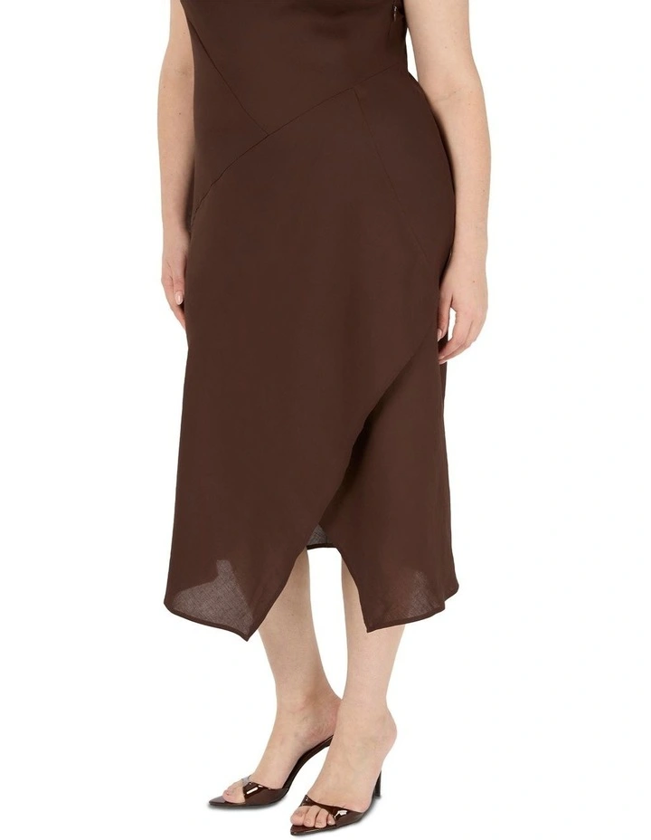 Nadia Dress in Chocolate image 4