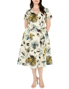 Vanessa Dress in Multi