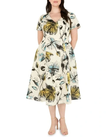 Vanessa Dress in Multi