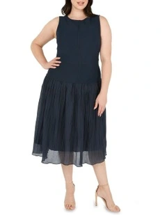 Jaylee Dress in Navy